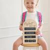First Day Of School Sign Reusable Memory Photo Board With Handles Back To School Starting School Nursery Preschool