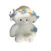 Plush Sheep Toy With Rose Bouquet For Valentines Day And Gift Giving