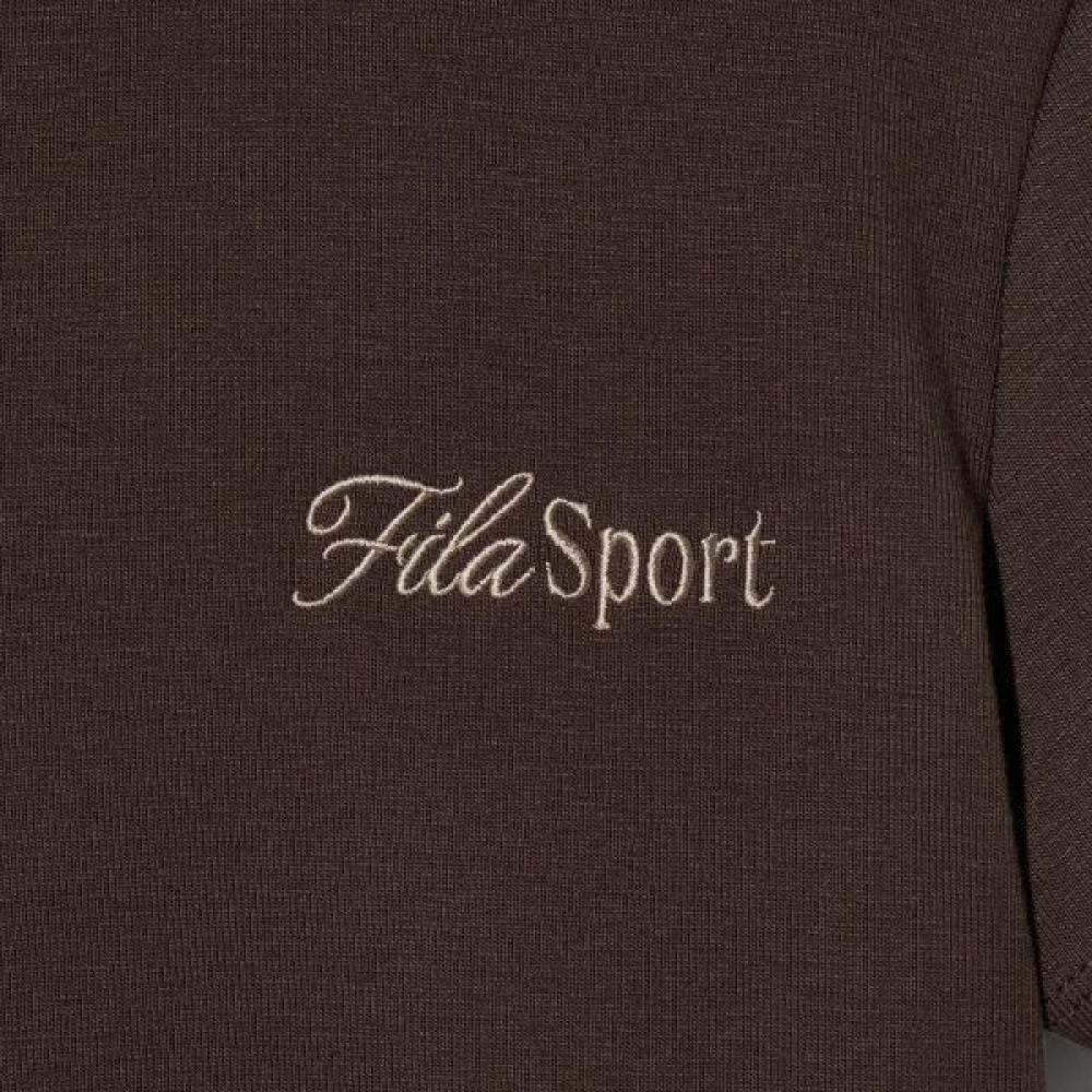 Fila Small Logo Graphic T shirT Brn Fs2rsh2154f
