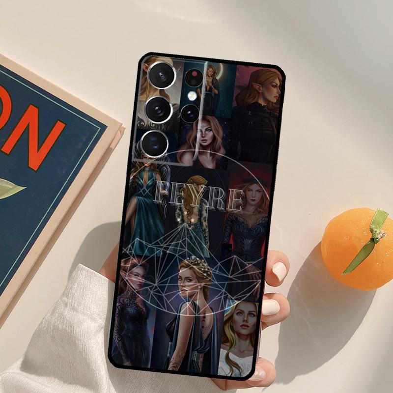 A Court of Mist Fury Sarah J Maas Phone Case For Samsung Galaxy S23 S26 Ultra S20 S21 S22 S24 S25 S10 Plus S25 FE Back Cover