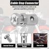 Steel Wire Rope Fixing Buckle Throttle Cable Clamp Solderless Nipple Screw Bolt For Motorcycle Scooter Bike Clutch Line Repair