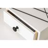 Furniture Knobs - Round - Zamak - Antik Model - Black - Set of 4