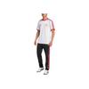 Adidas Originals Manchester SS25 United Slim Fit Fashion Soft Sports Football Pants Men Pants Black Red JF0378