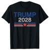 Funny Trump 2028 Minimalist Retro Graphic T Shirts Men Cotton Humor Streetwear Tee Shirt Short Sleeve Unisex Loose Clothing