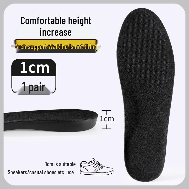 Unisex Shock-Absorbing Insoles for Leather Shoes, Martin Boots & Boots