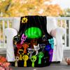 Incredibox Sprunki printed throw blanket—soft,warm;versatile blanket for all seasons—perfect as &air-conditioning throw,nap blanket