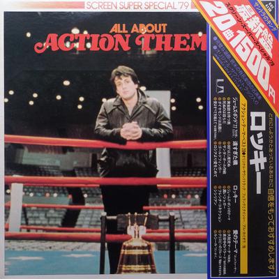 LP Record OST VARIOUS - All About Action Themes GXC6128 UNITED ARTISTS 1979 Japan New Age & Easy Listening Used