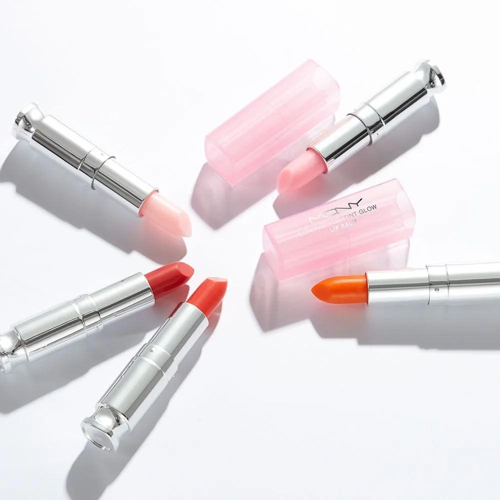 [1+1] Loving You Tint Lip Gloss / Moisturizing Color Lip Balm Coral Pink Moisturizing Gloss 7 Colors 3.5g