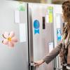 Magnetic Multifunctional Flower Shape Sealing Clips for Snacks Bag Refrigerator Magnets Kitchen Storage Organizers Clips