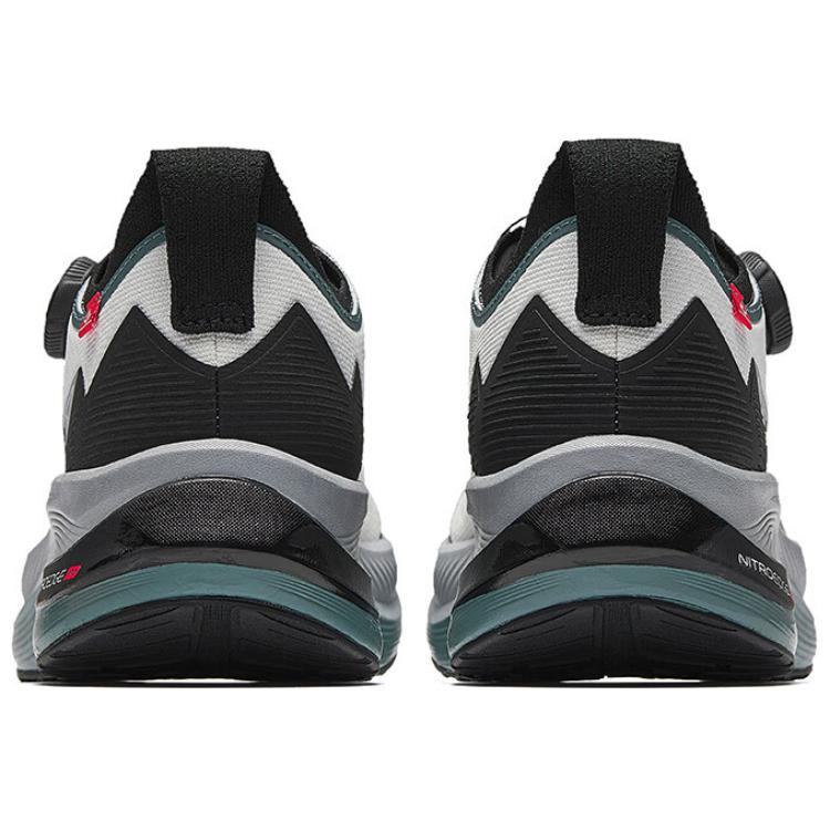 Anta Comfortable Versatile Fashionable Non-Slip Rebound Support Low-Top Short Distance Running Shoes Men Sneakers Gray Green Black 112515502-1