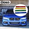 2Pcs Front Grille Trim Strips Cover Frame Stickers For BMW F10 F11 E60 F30 F31 F32 F33 F20 F22 F06 F12 F01 F02 F25 F26 G20 G28