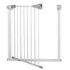 Barrière de Sécurité Bébé SPRINGOS® - Blanc - 76-85 cm - Métal + plastique - Certificats EN 1930:2011