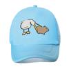 Bird and Capybara Nature Fun Art Design Mesh Baseball Cap
