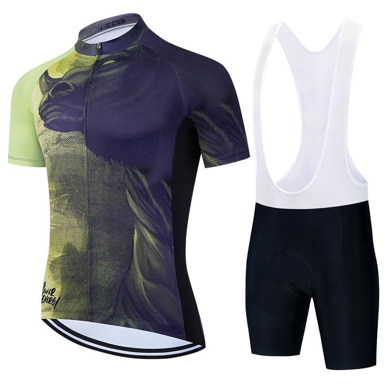 

Short Sleeve Bicycle Cycling Clothing Kit Mtb Bike Wear Triathlon Maillot Ciclismo 2026 Summer Breathable Cycling Suit Set Asian size-4XL
