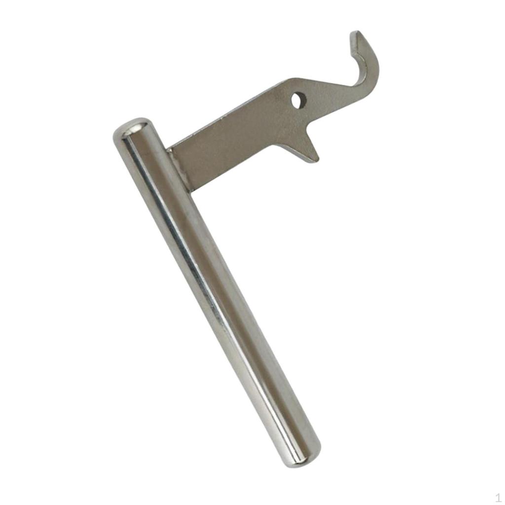 Fireplace Door Handle Comfortable Grip Heat Resistant Professional Household Easy Installation