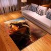 Modern Decor 3D Horses Pattern Carpet Sofa Area Rug Anti-slip Mats Bedside Kitchen Rugs Children Play Carpets for Living Room