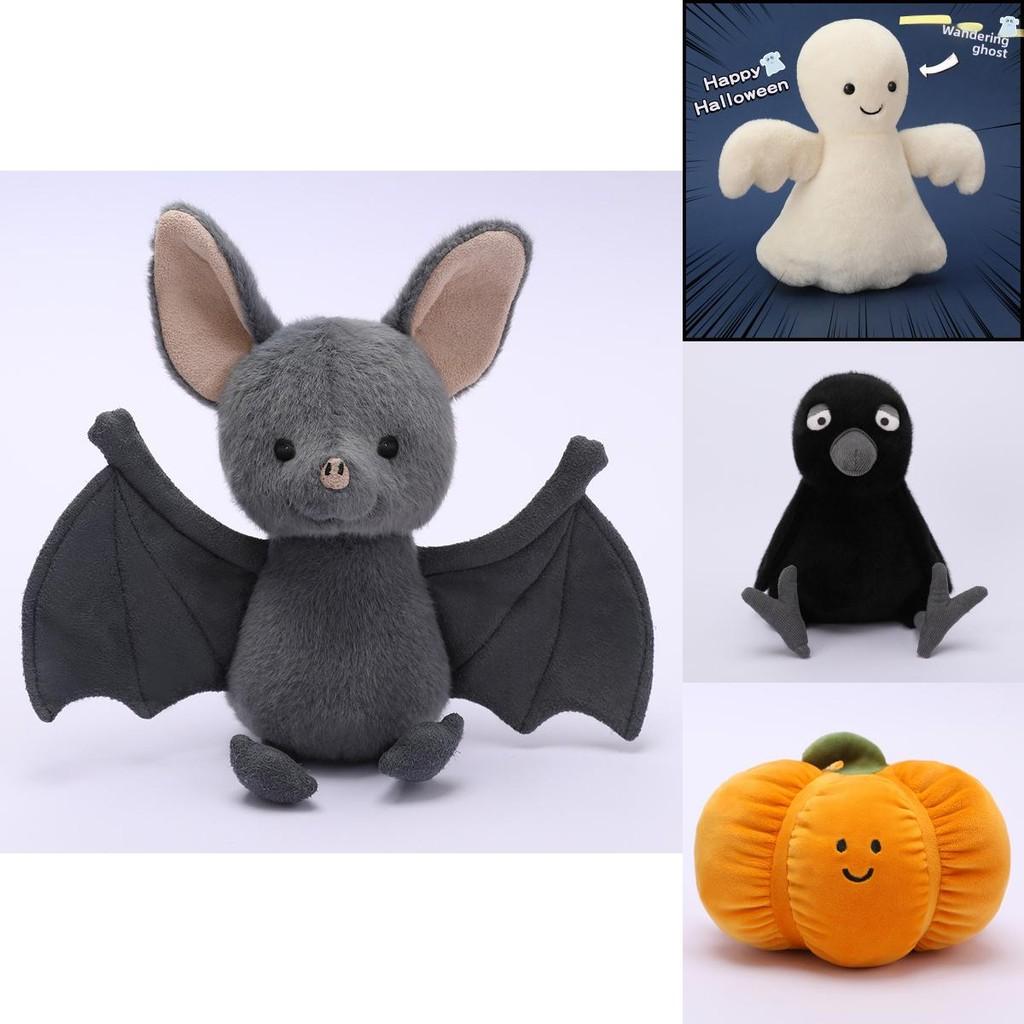 Halloween Ghost Cat Crow Owl Pumpkin Plush Soft Toy For Festive Decor And Gifts