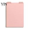 Student Study Supplies Top Bound Spiral Notebook, Premium Anti-bleed Paper Diary Book, Portable Shorthand Pad A5 Notepad for Office School And