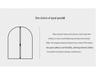Transparent PEVA Washable Clothing Dust Cover for Coats and Suits