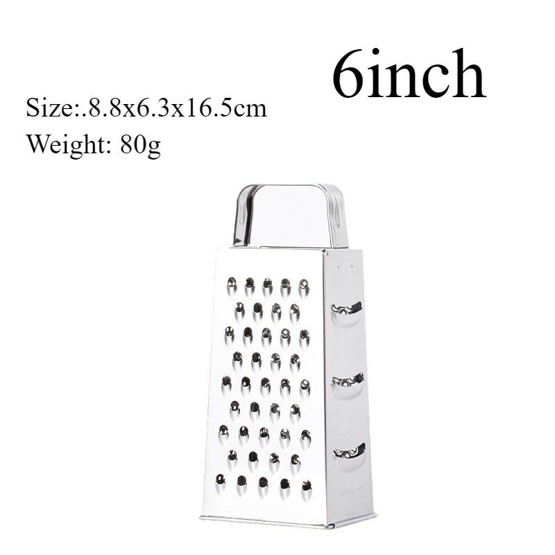 

4-х сторонняя терка из нержавеющей стали, ломтерезка, терка для картофеля и сыра в форме башни, многофункциональная терка для фруктов, кухонные принадлежности