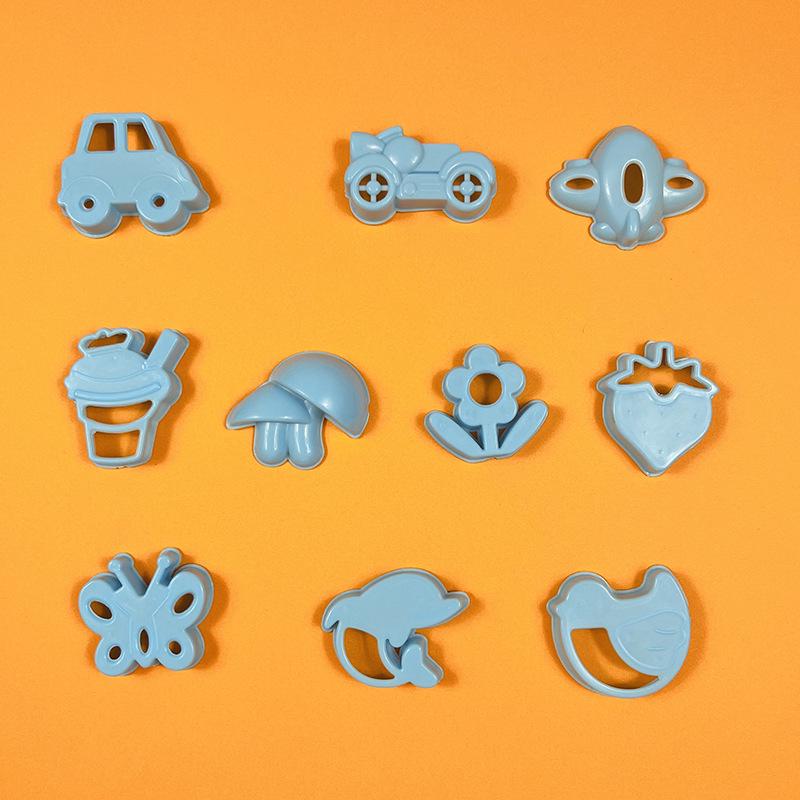 

10-Piece Sea Animal Sand & Clay Mold Set
