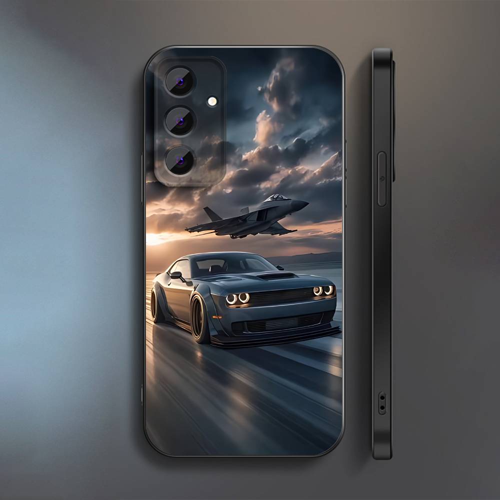 Car D-DodgeS C-ChallengerES Phone Case For Samsung S23,S24,S26,S25,S22,S30,S21,Ultra,Plus,5G,Fe,Lite Soft Cover