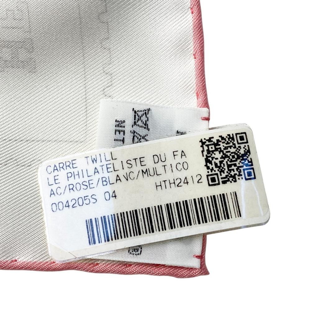 Used HERMESscarf silk Women