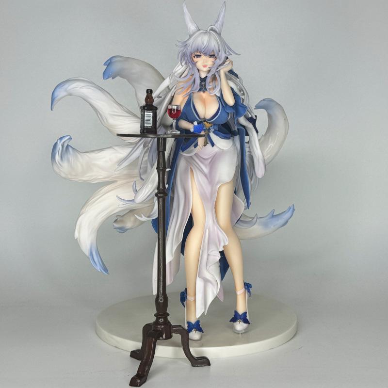 Blue Blue H Line, Shinano Misty Moon Ten Nights Figure, Beautiful Girl Series Model Ornament Trendy Toy Periphery