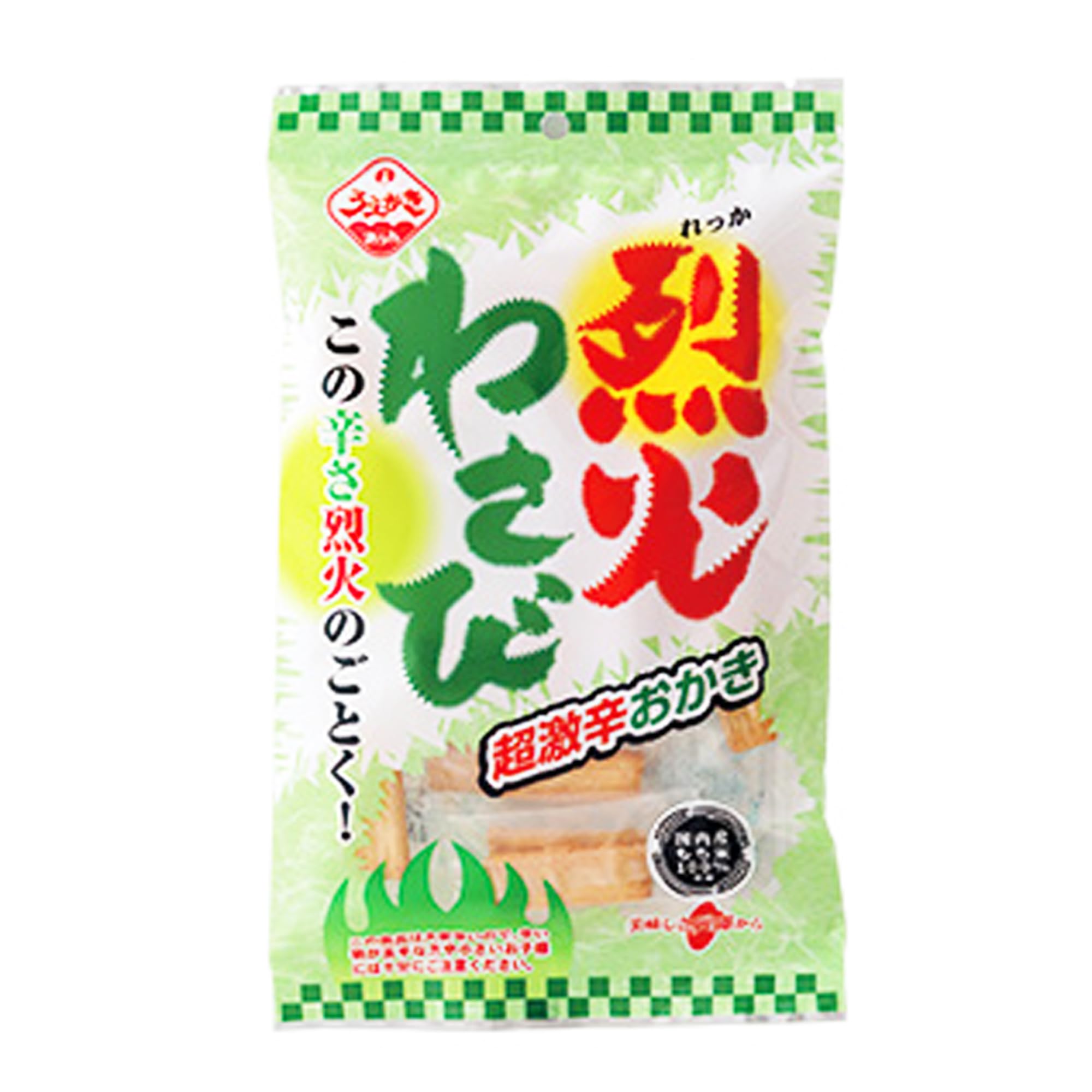 

Uegaki Rice Crackers Rekka Wasabi 50g x 12 bags