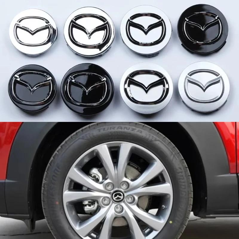 52mm 56mm Car Wheel Center Hub Covers for Mazda Atenza MX3 CX5 2 3 6 323 626 RX8 CX3 RX7 Protege Axela Speed 6