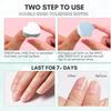 Dual-Sided Heart-Shaped Nail File Sponge Block - High Elasticity and Polishing