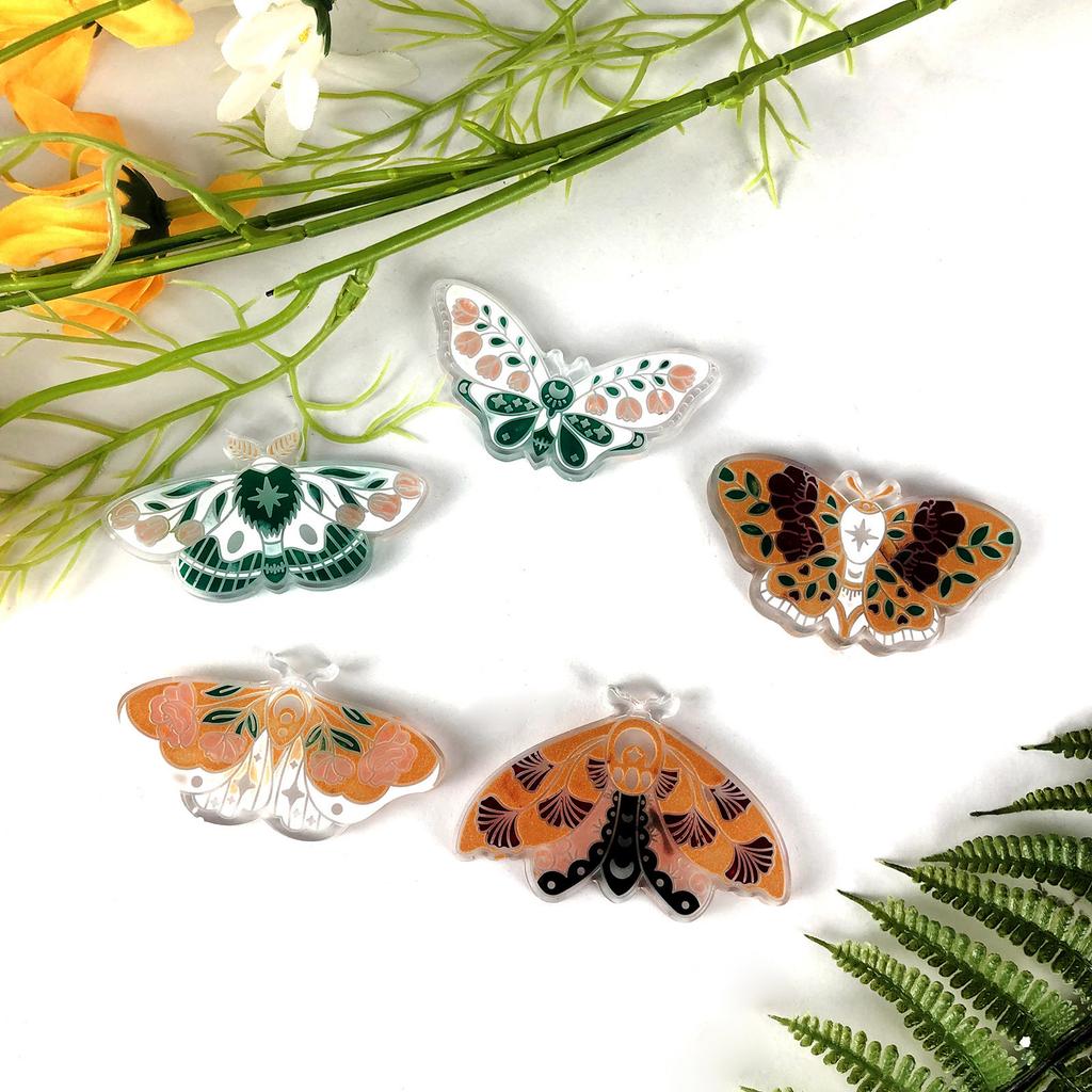 Crystal Epoxy Resin Mold Butterfly Shape Earrings Pendants Casting Mold Silicone Mould DIY Crafts Jewelry Making Tools