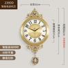 Funky Big Size Wall Clocks Hands Unique Living Desk Golden Wall Clocks Pendulum Modern Horloge Murale Luxury Design TY140YM1C2B2