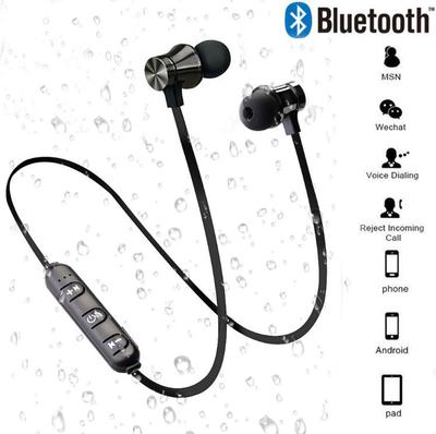 Magnetic Wireless Earphone Stereo Sports Waterproof Earbuds Wireless In-ear Headset with Mic