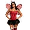Damen 3-teiliges Cami-Kostüm-Set, Weihnachtsthema, Feiertagsparty Verkleidungs- und Cosplay-Outfit