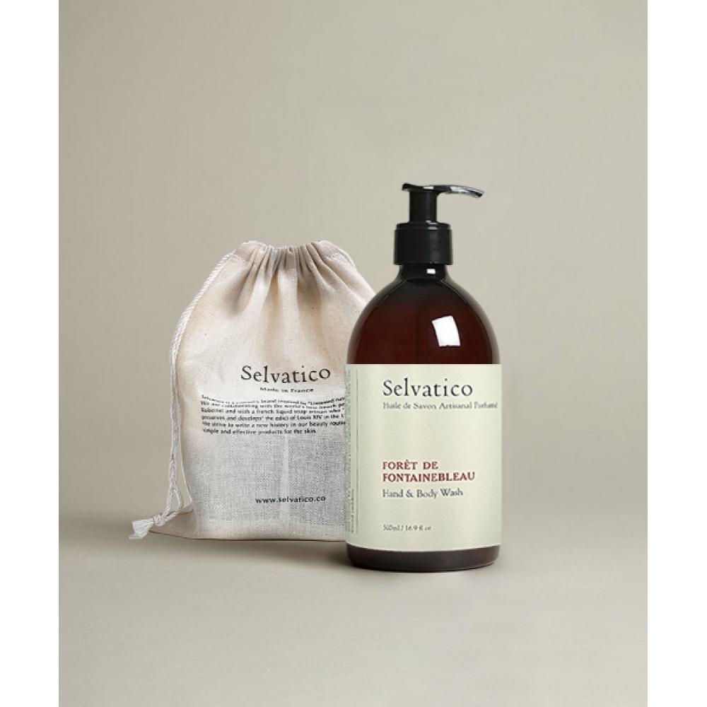 Selvatico Perfumed Hand Body Wash Foret De Fontainebleau 500ml NONE