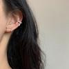 Ballet-Inspired Bow Stud Ear Cuffs for Women - Chic, Versatile, and Trendy Jewelry