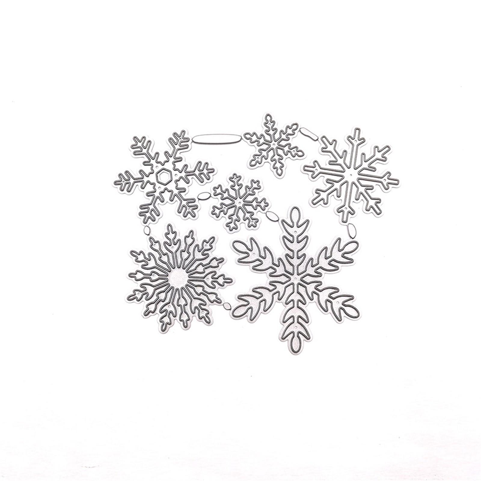 Снежинка Зима Рождество Металлические Вырубные Штампы Для DIY Скрапбукинг Вырубные Штампы Бумажные Карты Тисненые Декоративные Ремесла Вырубные Новинки