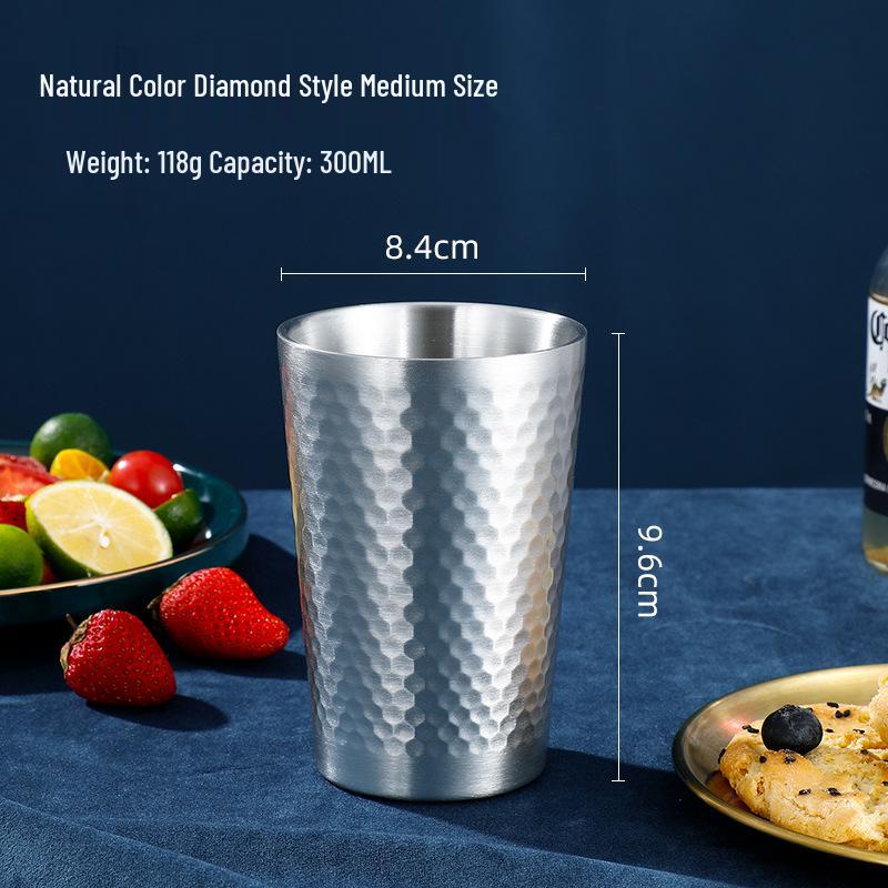 Korean Double-Walled Stainless Steel Sippy Cup & Beer Mug