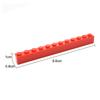 100PCS 1x12 Dots DIY Building Blocks Thick Figures Bricks Educational Creative Compatible With 6112 Toys for Children