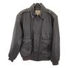 LLBean Turkey Brown Leather A-2 Flight Jacket Jacket BrownUsed