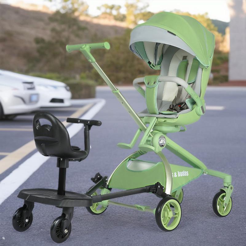 Cross-Border Dual Trailer Stroller for Kids
