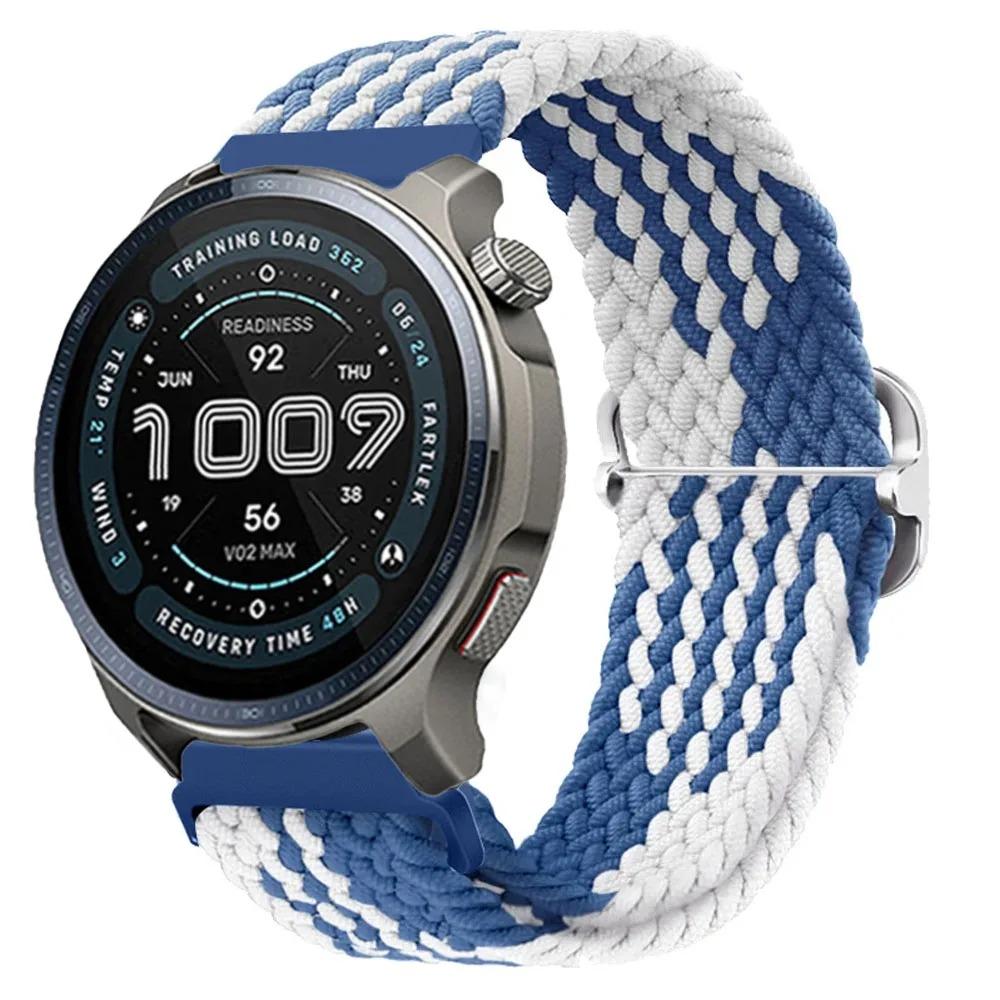 22mm 20mm Nylonový řemínek pro Amazfit Balance 2 1/Bip 6 5 Sportovní náramek Řemínek pro Amazfit GTR 47mm/GTR 4 3/GTS/Active 2