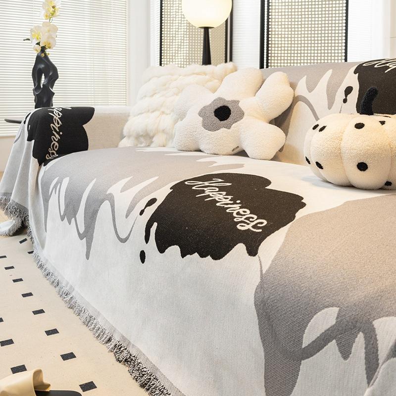 

Chenille Non-Slip Sofa Cover All-InJUEusive High-Grade Universal Cover JUEoth for Four Seasons Blanket Cushion Protection 90x100cm