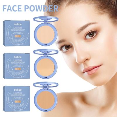 Face Setting Powder Oil Control Invisible Pores Waterproof Matte Breathable Increase Luster Long Lasting Natural Setting Powder