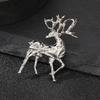 Retro Elk Brooch, Men's and Women's Suit, Deer Head Corsage Accessories, High-end