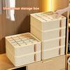 Underwear Storage Box Foldable Storage Box Pants Underwear Sock Organizer Clothes Compartment Box