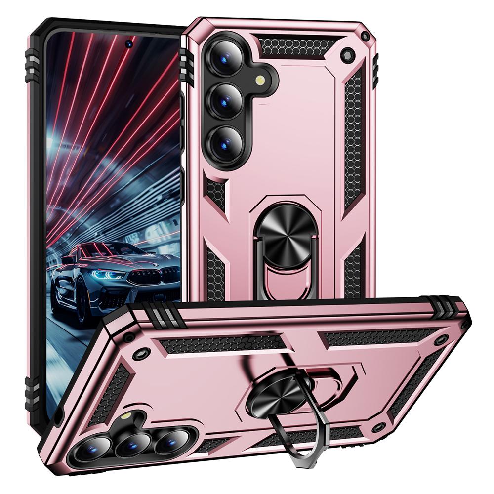 For Samsung Galaxy S25 FE Case PC+TPU Phone Cover with Kickstand