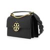 TORY BURCH Miller 22 Spring Summer Flip-Closure Calfskin Crossbody Shoulder Bag Small Women's Black