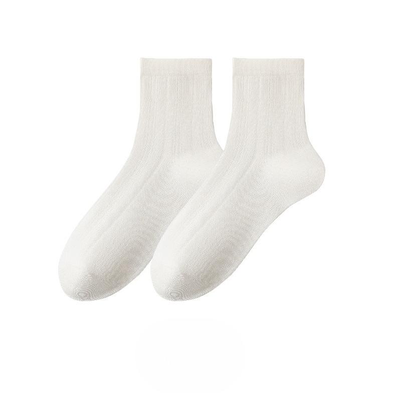 Female Spring and Summer Thin Boneless Deodorant Breathable In The Long Tube Pile Socks